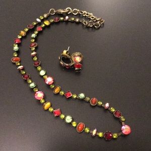 Authentic Sorrelli necklace and earring set